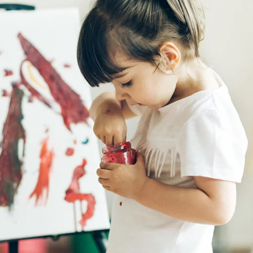 Children learning at Koala bilingual preschool